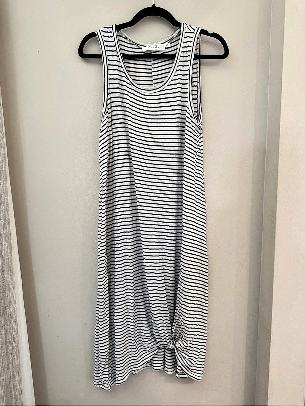 A.O.K Striped Midi Dress Size Large